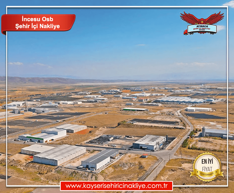 İncesu Organize Sanayi Nakliye
