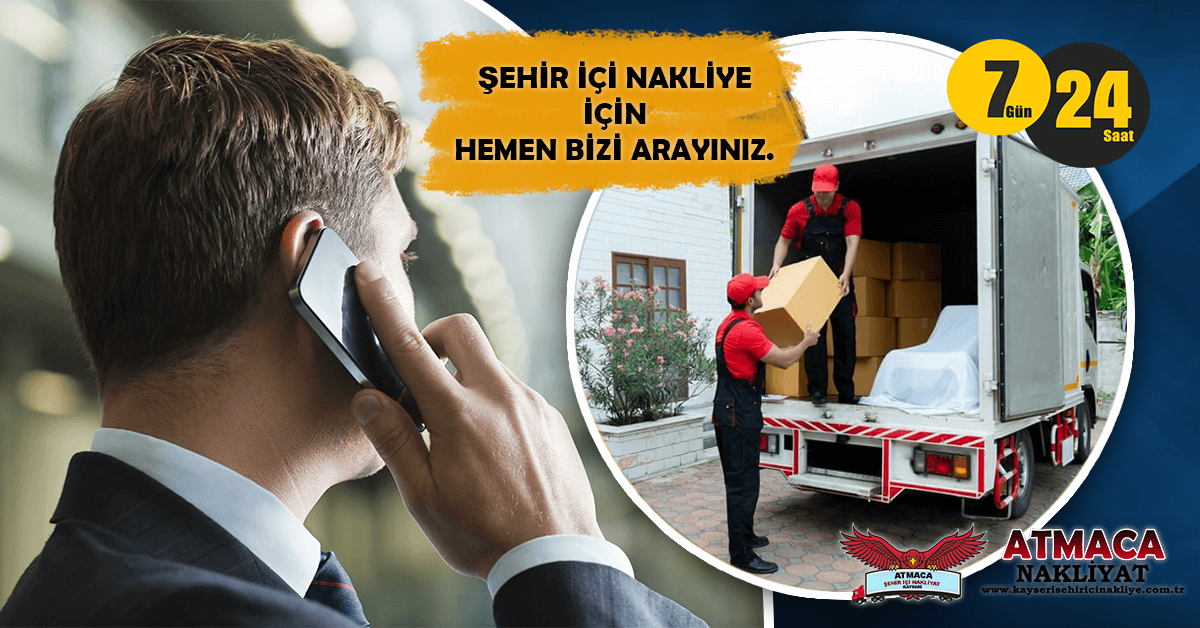 Kayseri Şehir İçi Nakliye Telefon